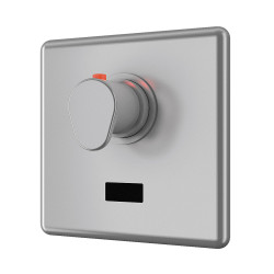 Sanela - Automatické ovládání sprchy s elektronikou ALS s termostatickým ventilem pro teplou a studenou vodu, 9V, SLS 02TB
